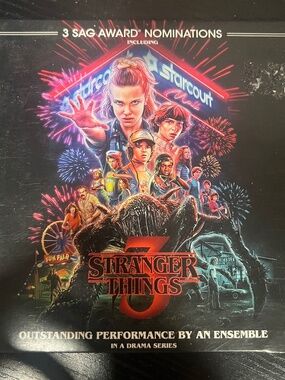 Stranger Things Season 3 DVD Set Complete 3 Discs Netflix
